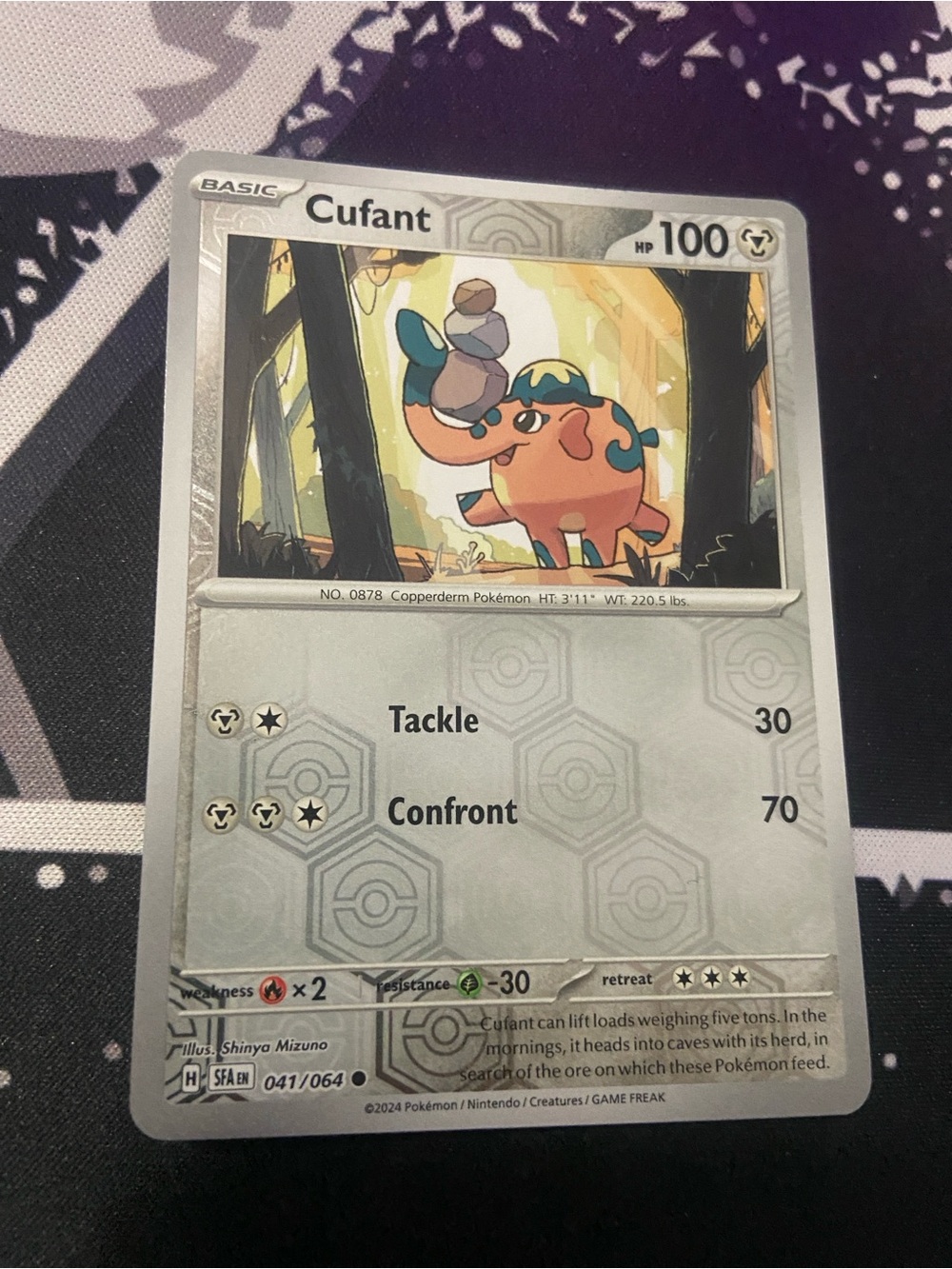 Cufant #041/064 Rev holo Shrouded Fable